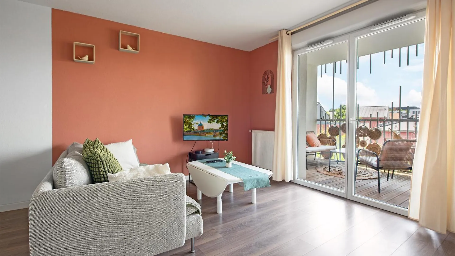 T3 Avec Terrasse Et Parking, A Proximite De L'Aeroport Et D'Airbus Apartment Toulouse France